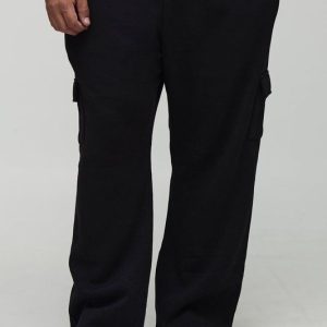 Plus Basic Straight Leg Cargo Jogger