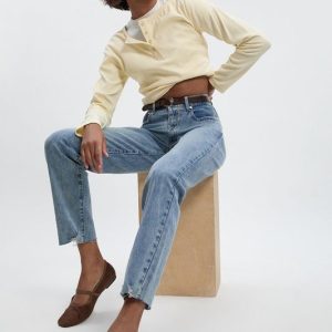 Tall Comfort Stretch High Waist Mom Jean