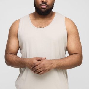 Plus Basic Ribbed Undershirt