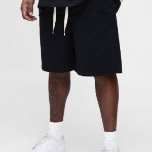 Plus Elasticated Waist Baggy Shorts