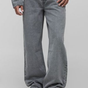 Tall Acid Wash Relaxed Fit Jeans