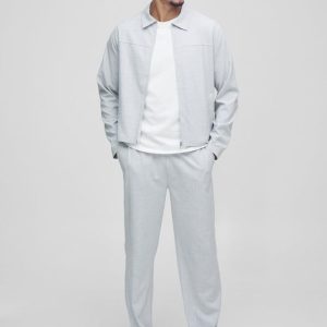 Slim Fit Pinstripe Pants